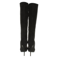 Casadei Boots Leather in Black