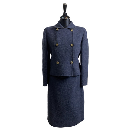 Mila Schön Concept Anzug aus Wolle in Blau
