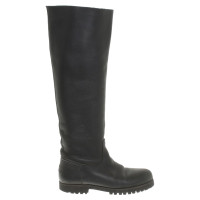 Shabbies Amsterdam Leather boots in black