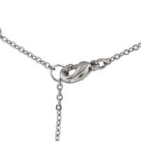 Christian Dior collier avec pendentif logo 