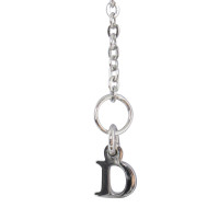 Christian Dior collier avec pendentif logo 