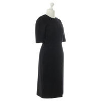 Victoria Beckham Wollkleid in Dunkelblau