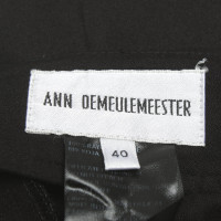 Ann Demeulemeester Rock in Schwarz