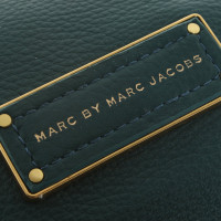 Marc Jacobs Handtasche aus Leder in Petrol