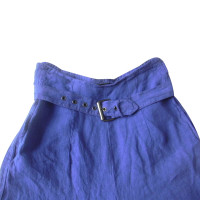 Ferre Shorts blu in lino