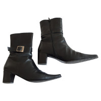 René Lezard Ankle boots Leather in Black