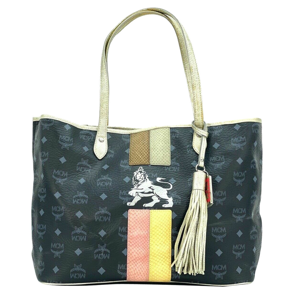 Mcm Shopper in Black