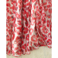 Luisa Cerano Silk skirt with pattern