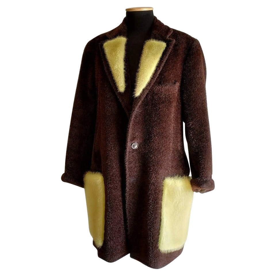 Valentino Garavani Jacket/Coat in Brown