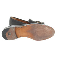 Bally Lederen slipper in zwart