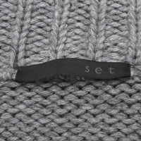 Set Cappotto lavorato a maglia con motivo