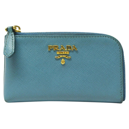 Prada Accessory Leather in Turquoise