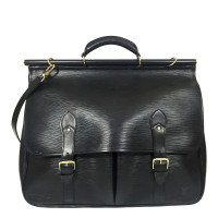 Louis Vuitton Sac Chasse Epi Leather zwart