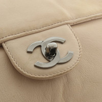Chanel Flap Bag Leather in Cream