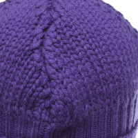 Laurèl Chapeau de laine vierge en violet