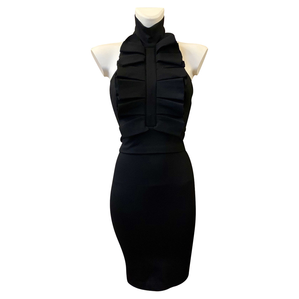Dsquared2 Kleid aus Viskose in Schwarz