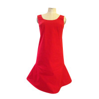 Jil Sander robe rouge