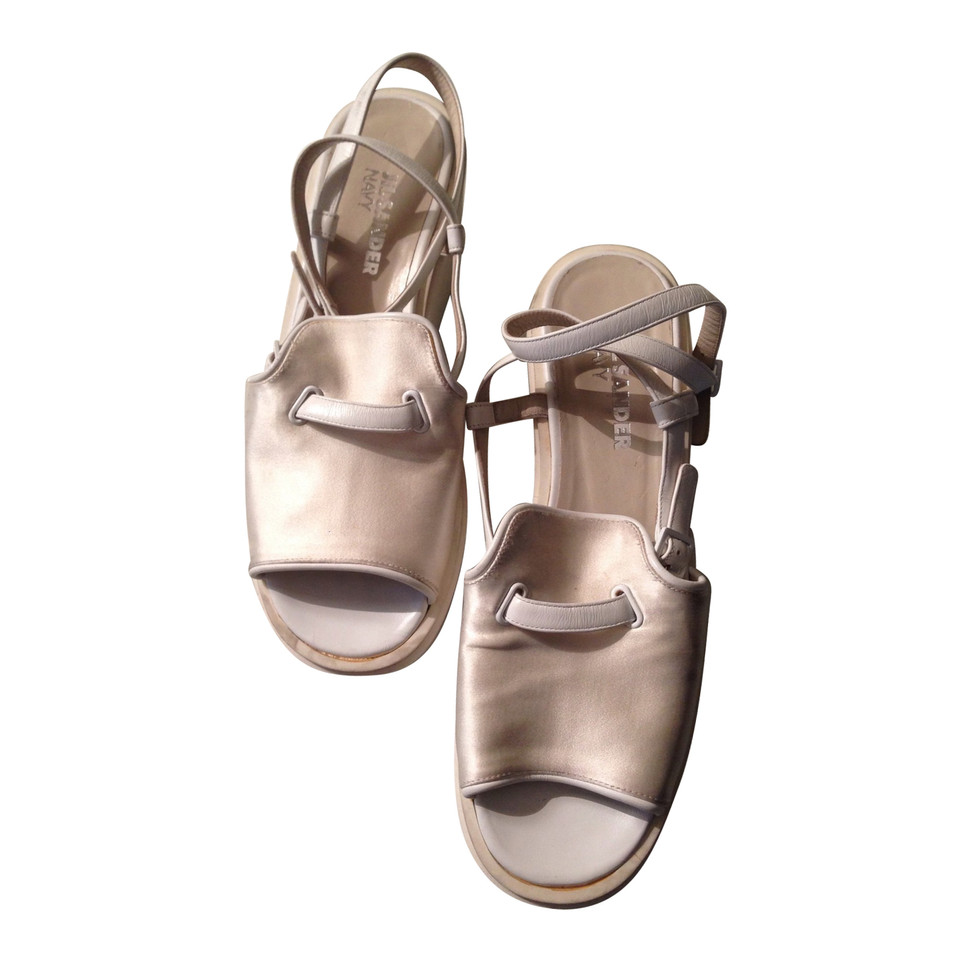 Jil Sander Plateausandalen