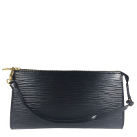 Louis Vuitton "Pochette Accessoires Epi Leder" in Schwarz 