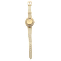 D&G Gold colored watch with jewelry stones