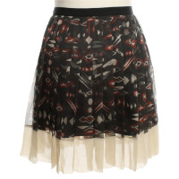Christian Dior Silk skirt with pattern