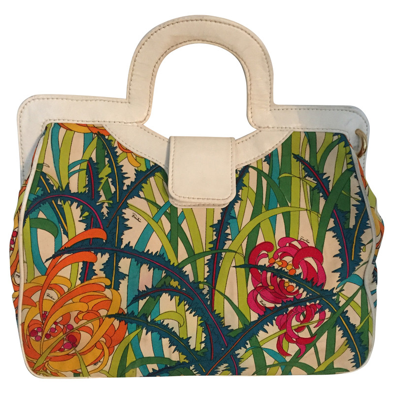 Emilio Pucci Handbag with a floral pattern