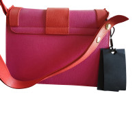 Twin Set Simona Barbieri Shoulder bag Leather in Red