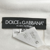 Dolce & Gabbana Abito in seta con motivo