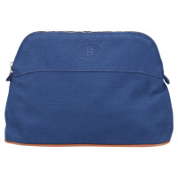 Hermès Clutch Bag Cotton in Blue