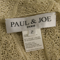 Paul & Joe knit butterfly wing sleeves top