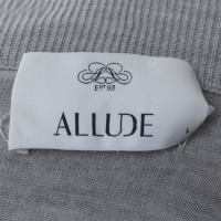 Allude Pull chiné en gris clair