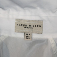 Karen Millen Bluse in Weiß