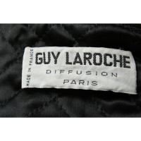Guy Laroche Jacke/Mantel aus Leder in Schwarz