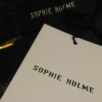 Sophie Hulme Pink Silk Diamond Print Dress