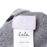 Lala Berlin Knit poncho with pattern