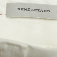 René Lezard Pantalon en blanc