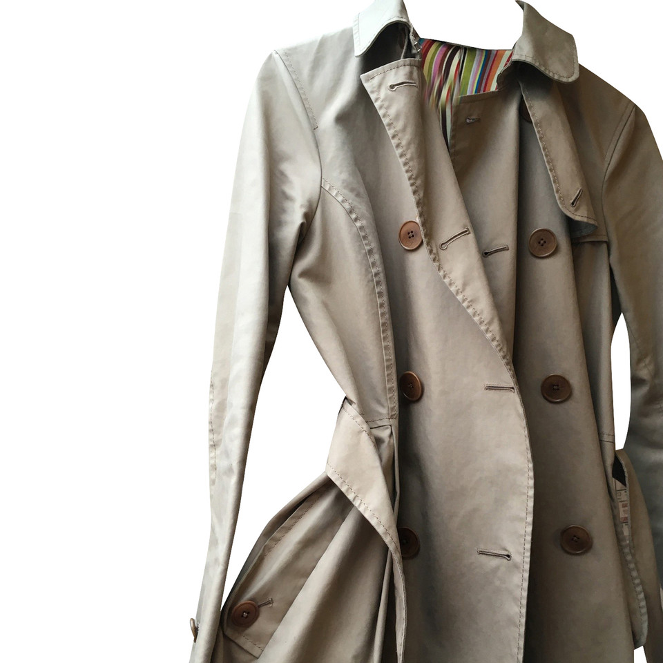 Paul Smith Giacca/Cappotto in Tela in Beige