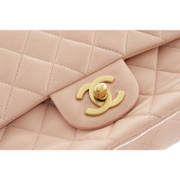 Chanel Flap Bag Leer in Roze