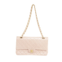 Chanel Flap Bag Leer in Roze