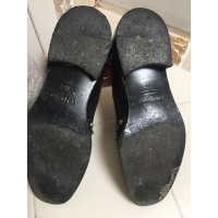 Twinset Milano Sandalen aus Leder in Schwarz