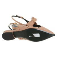 Mulberry Sandalen aus Leder in Nude