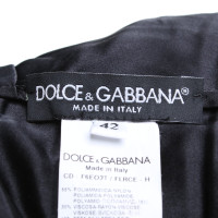 Dolce & Gabbana Abito in pizzo con drappeggio