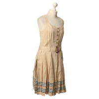 Burberry Dress with pleated skirt in beige