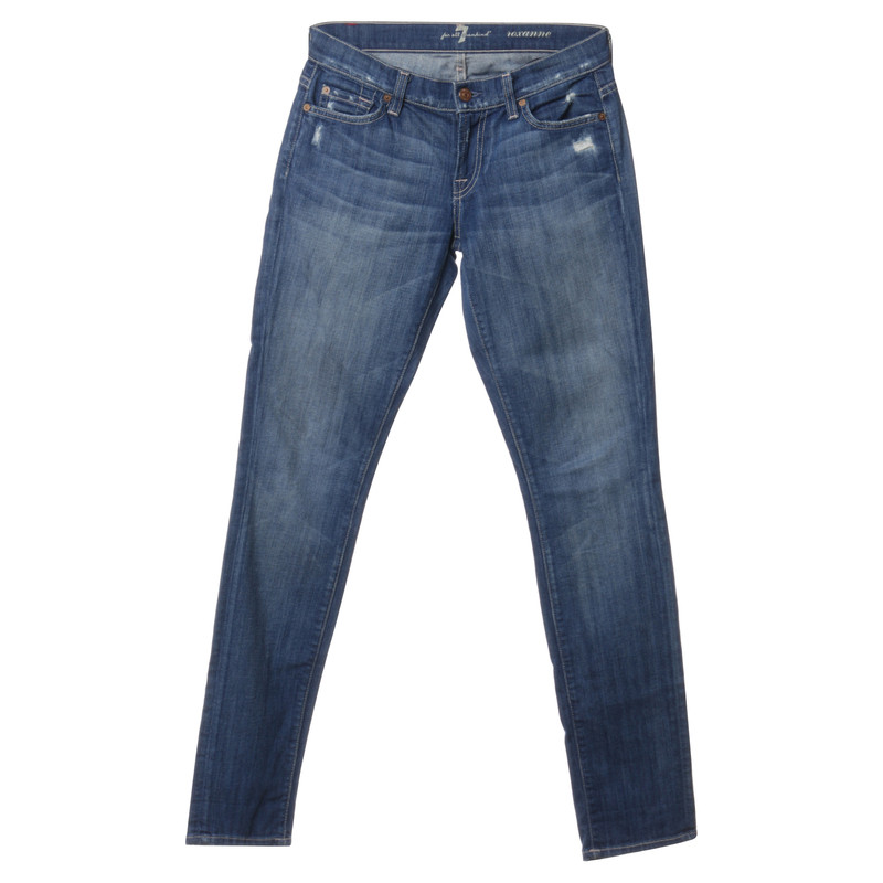 7 For All Mankind Jeans « Roxanne » Destoyed coup d'oeil