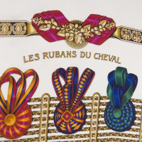 Hermès Doek Carré "LES RUBANS du Cheval"