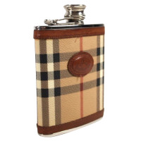 Burberry Flachmann mit Check Muster 