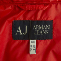 Armani Jeans Manteau rouge