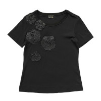 Fendi Top with lace and roses