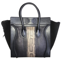 Céline "Mini Luggage Bag" Python Leather