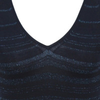 Karen Millen Top mit blauen Streifen